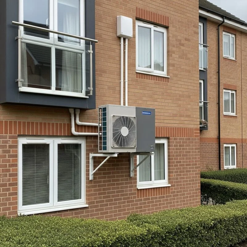 Vind een warmtepompinstallateur om een warmtepomp bij je appartement of voor je VvE te laten plaatsen via GekeurdeVakman.